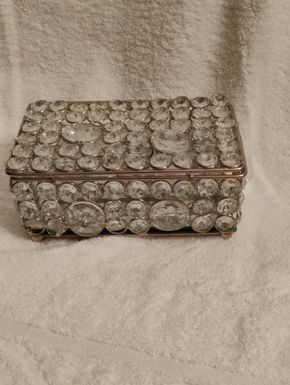 Nanette Laporte Crystal Jewelry/ Trinket Box -